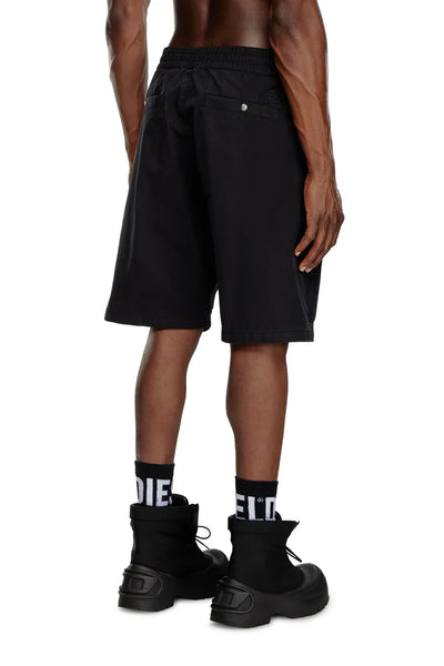 Cargo shorts in faded organic cotton