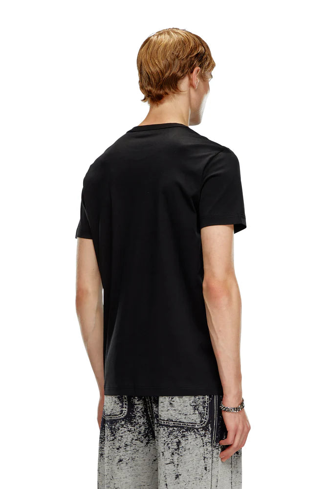 T-shirt in mercerised cotton