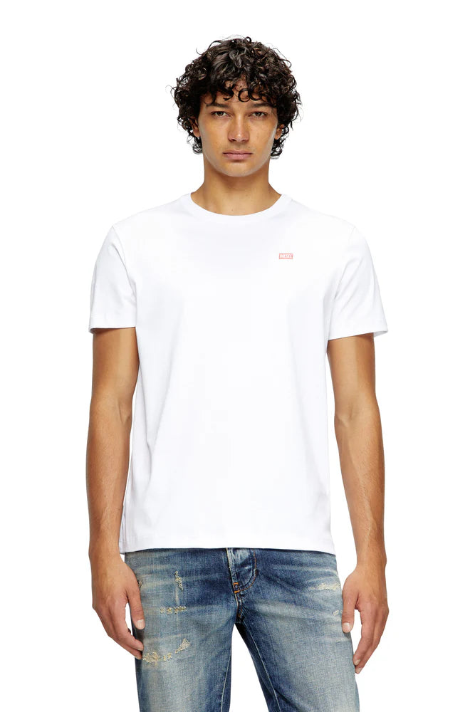 T-shirt in mercerised cotton