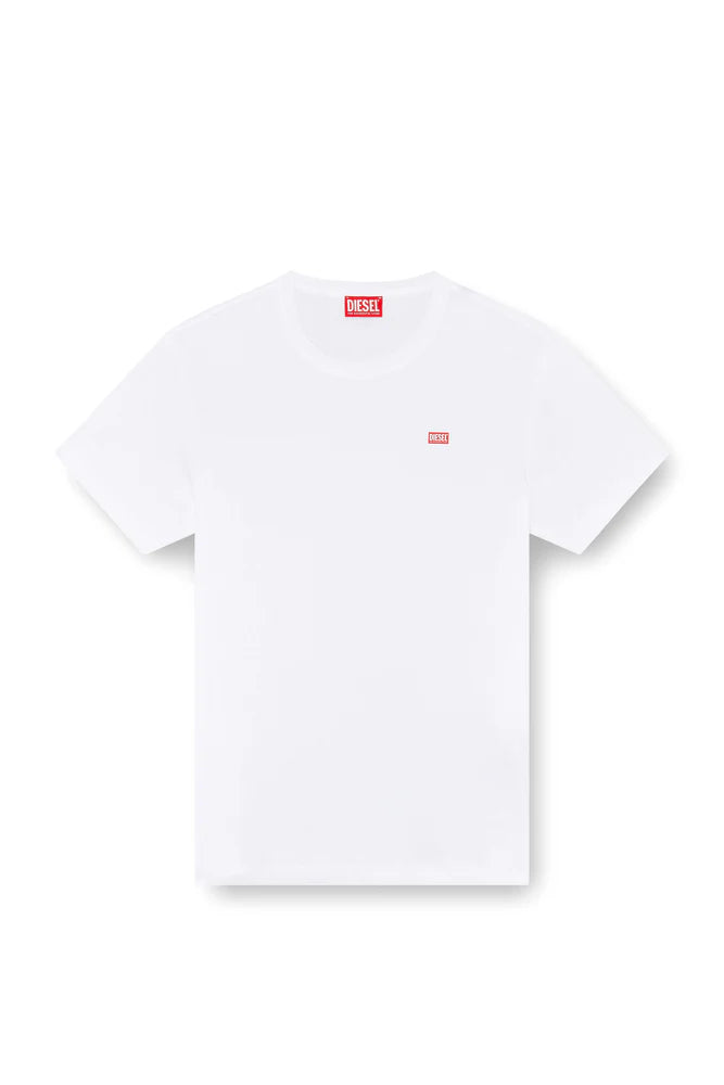 T-shirt in mercerised cotton