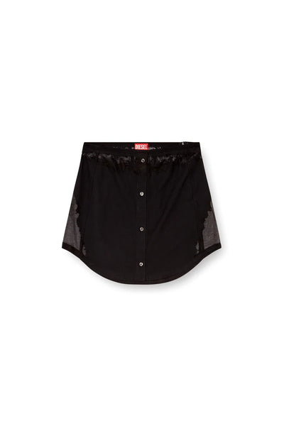 Skirt With Devoré Sweat Stains