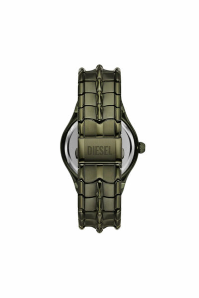 Vert Three-Hand Date, Green Stainless Steel Watch