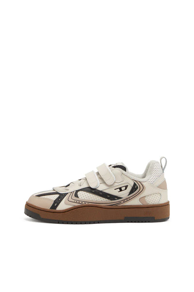 S-Ukiyo-Leather sneaker with straps