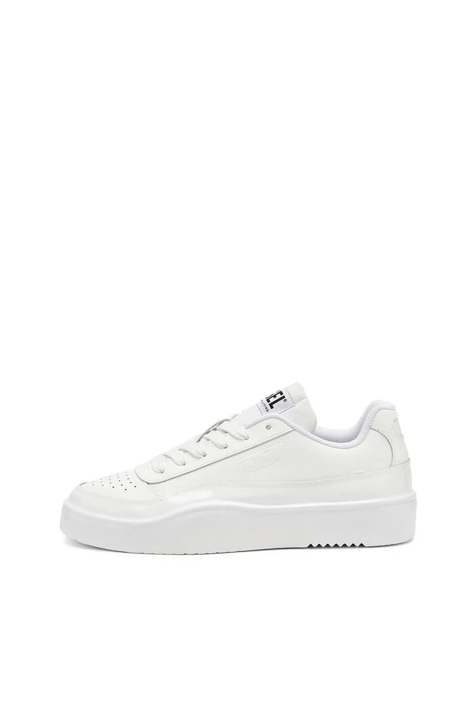 S-Tracker-D-Silicone-dipped leather sneakers