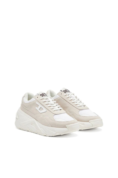 S-Savannah-Platform sneakers in suede and mesh