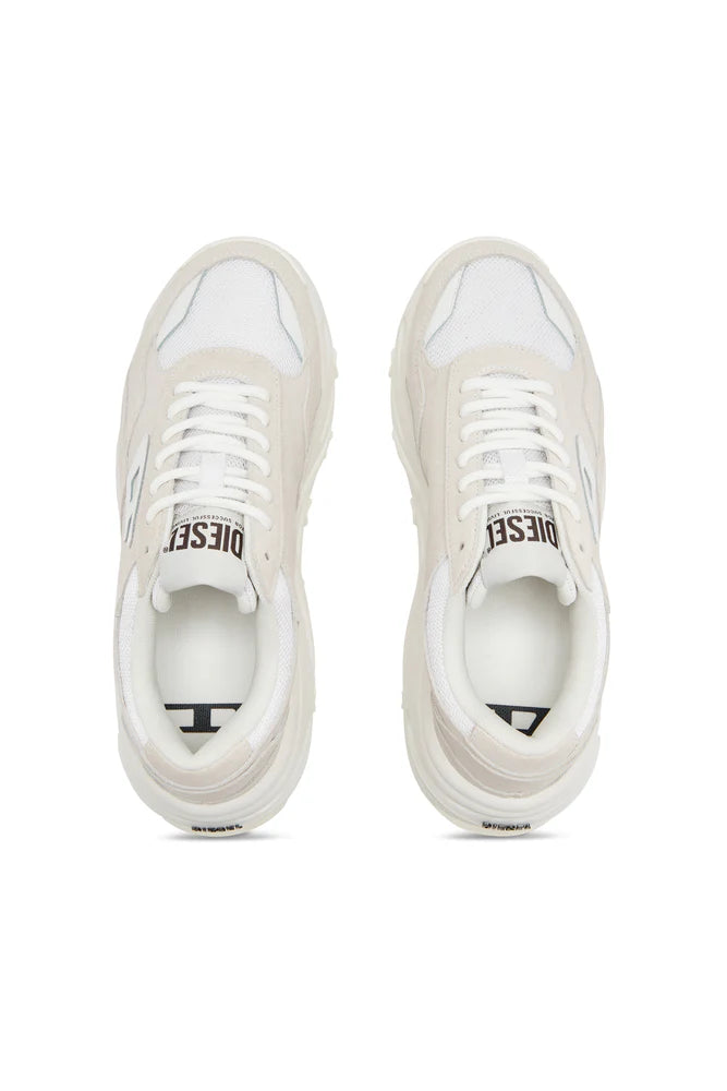 S-Savannah-Platform sneakers in suede and mesh