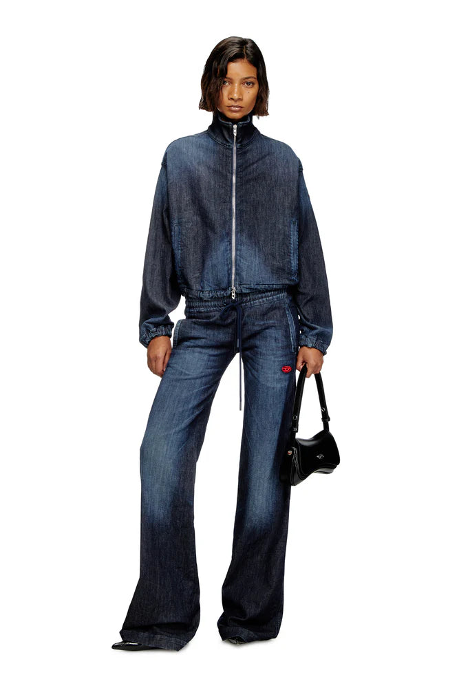 Play-Semi gloss leather shoulder bag