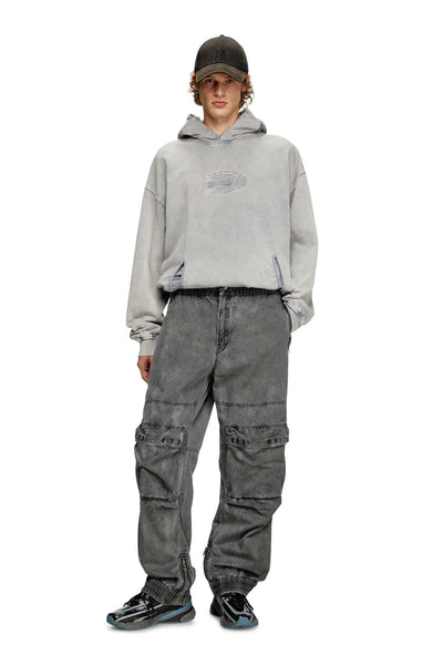 Cargo pants in cotton twill