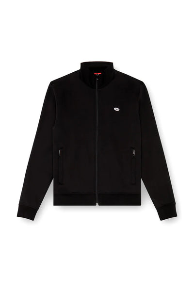 Track jacket with Oval D patch