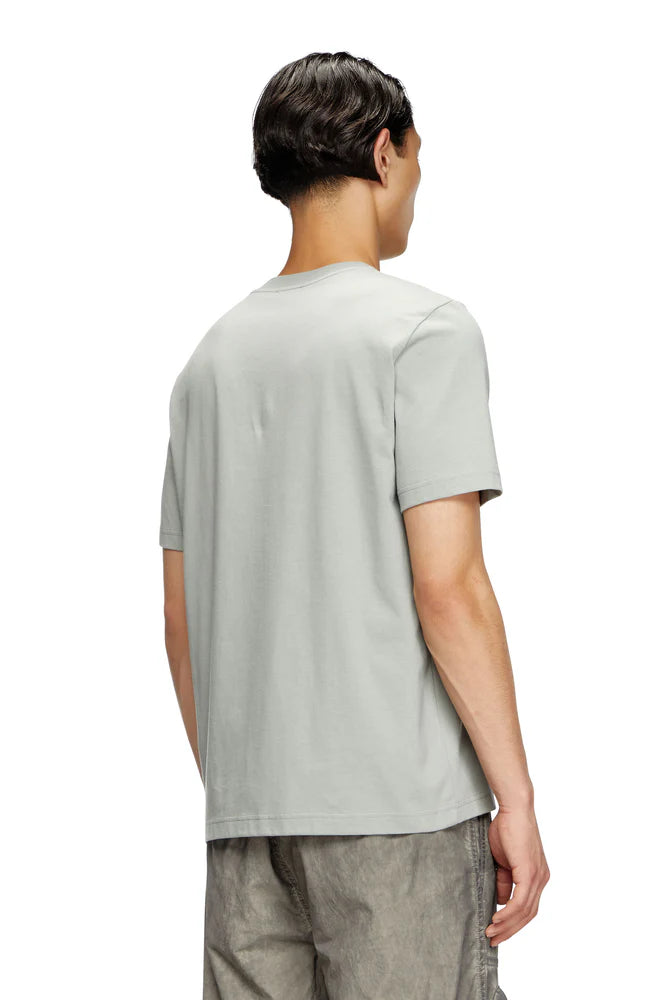 T-shirt with embossed Oval D