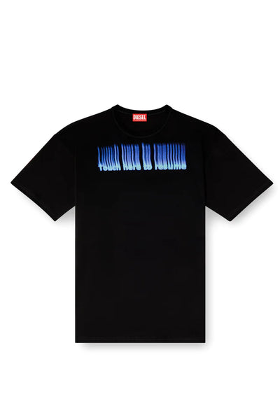 T-shirt with slogan print