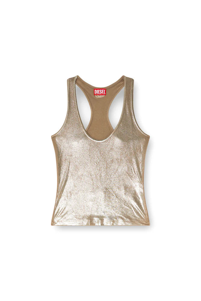 Metallic tank top
