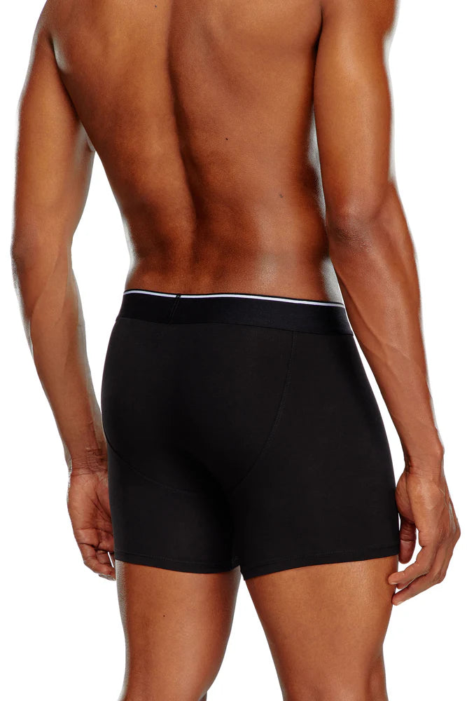Three-pack of plain long boxer briefs