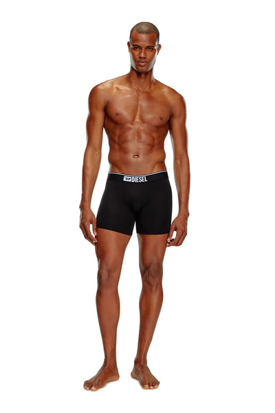 Three-pack of plain long boxer briefs