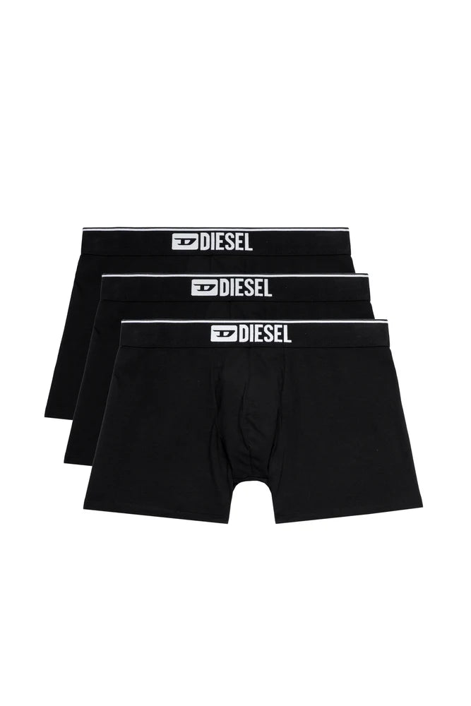Three-pack of plain long boxer briefs