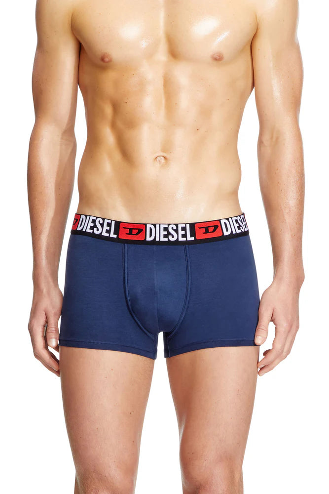 Three-pack of all-over logo waist boxers