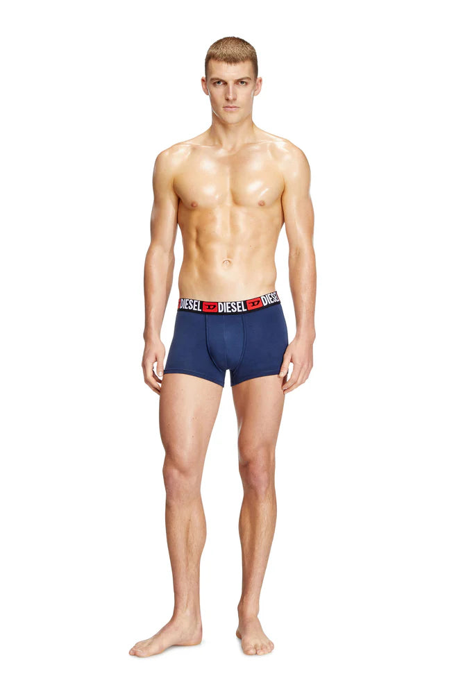 Three-pack of all-over logo waist boxers