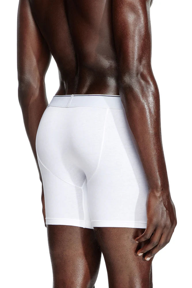 Three-pack stretch cotton boxer briefs