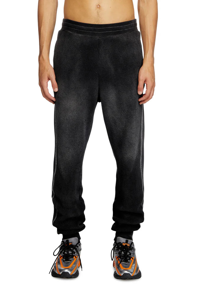 Waffle track pants
