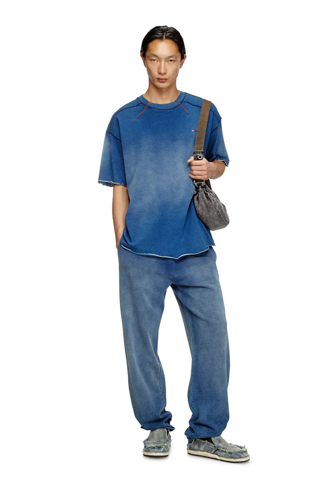 Faded T-shirt with micro logo