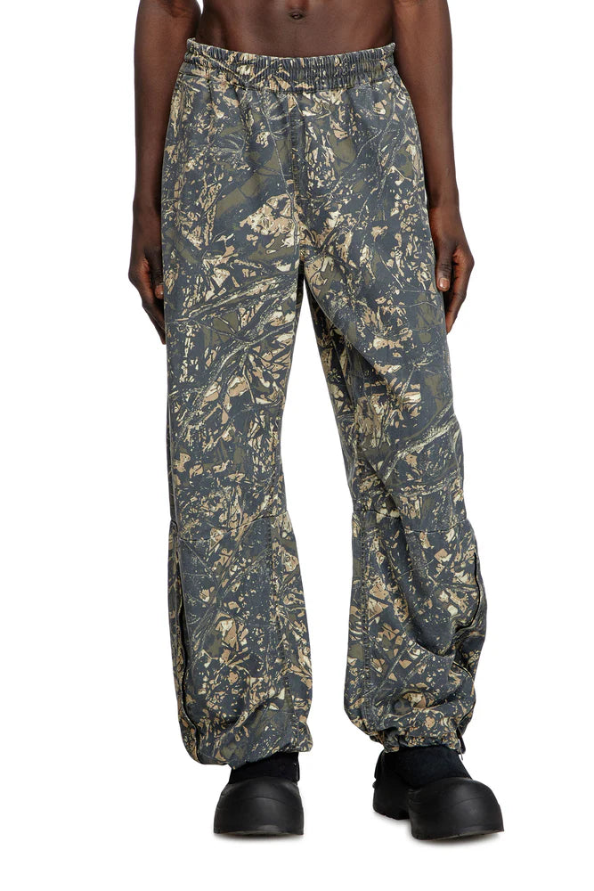 Stylised camo utility pants
