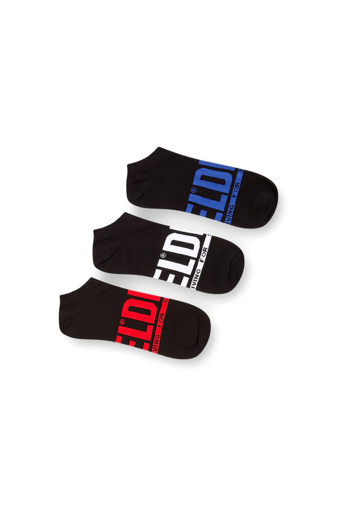 3-pack low-cut logo socks