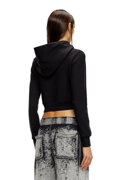 Hoodie with cut-out Oval D Logo