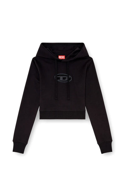 Hoodie with cut-out Oval D Logo