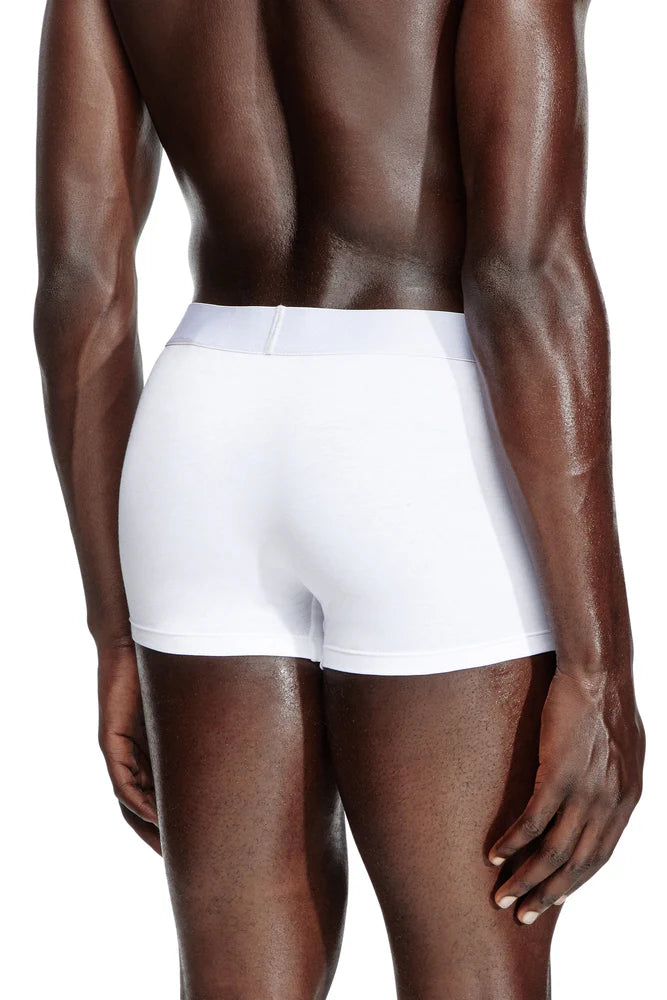 Three-pack boxer briefs in stretch cotton