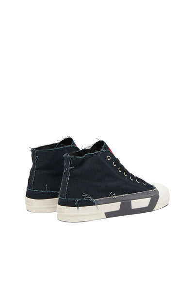 S-D-Verse-High-top sneakers in frayed canvas