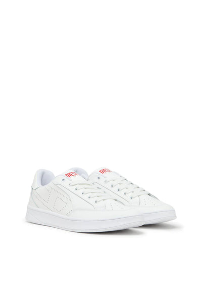 S-Dakota-Leather sneakers with perforated logo