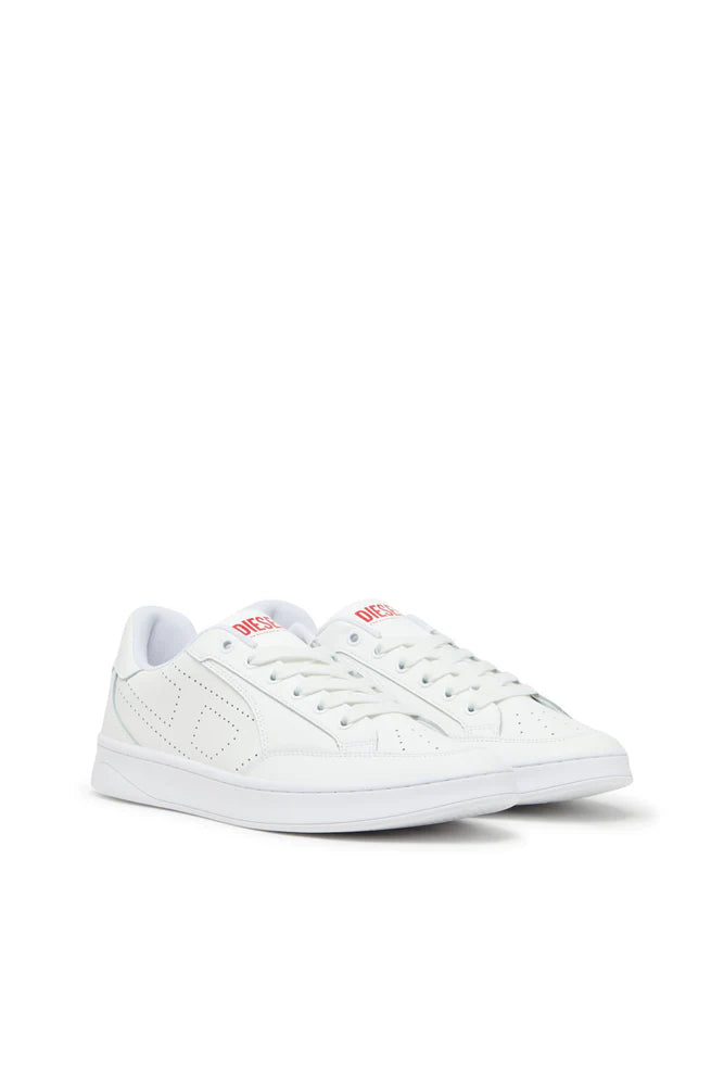 S-Dakota-Leather sneakers with perforated logo