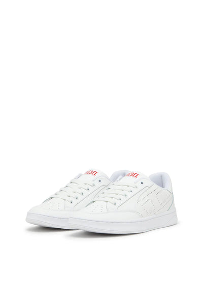 S-Dakota-Leather sneakers with perforated logo