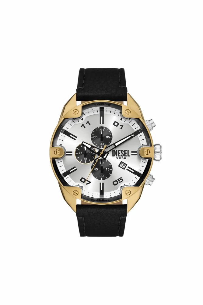 Spiked Chronograph, Gold-Tone Stainless Steel Watch