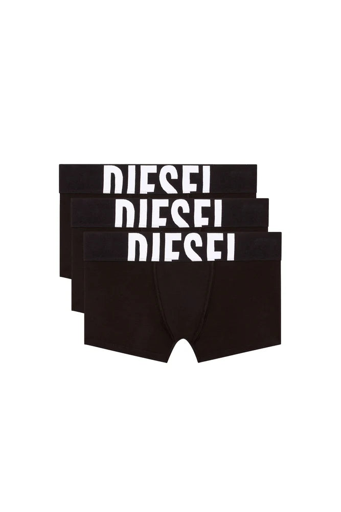 Three-pack boxer briefs in stretch cotton