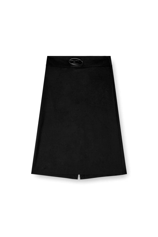 A-line midi skirt