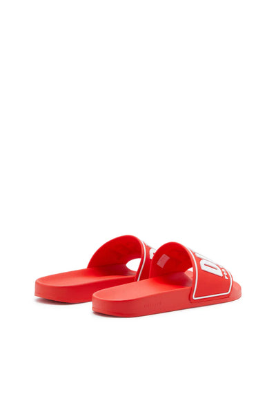 Sa-Mayemi-Rubber slides with embossed logo