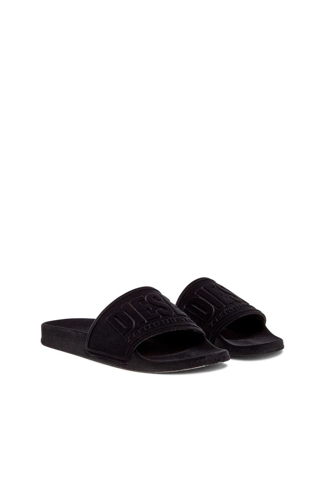 Sa-Mayemi-Pool slides with velvety flocking