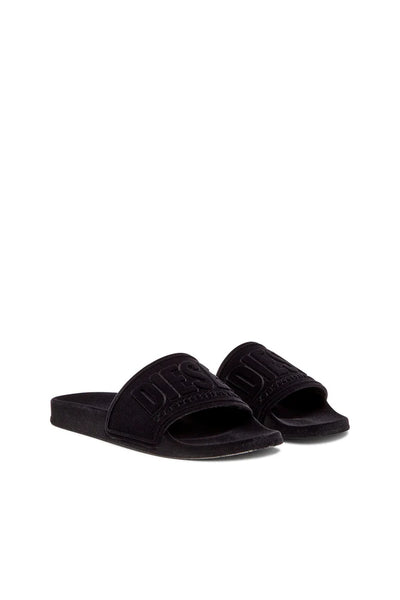 Sa-Mayemi-Pool slides with velvety flocking