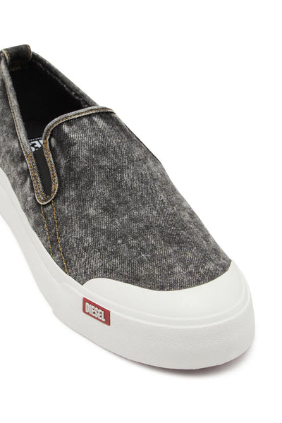 S-Athos-Denim slip-on sneakers