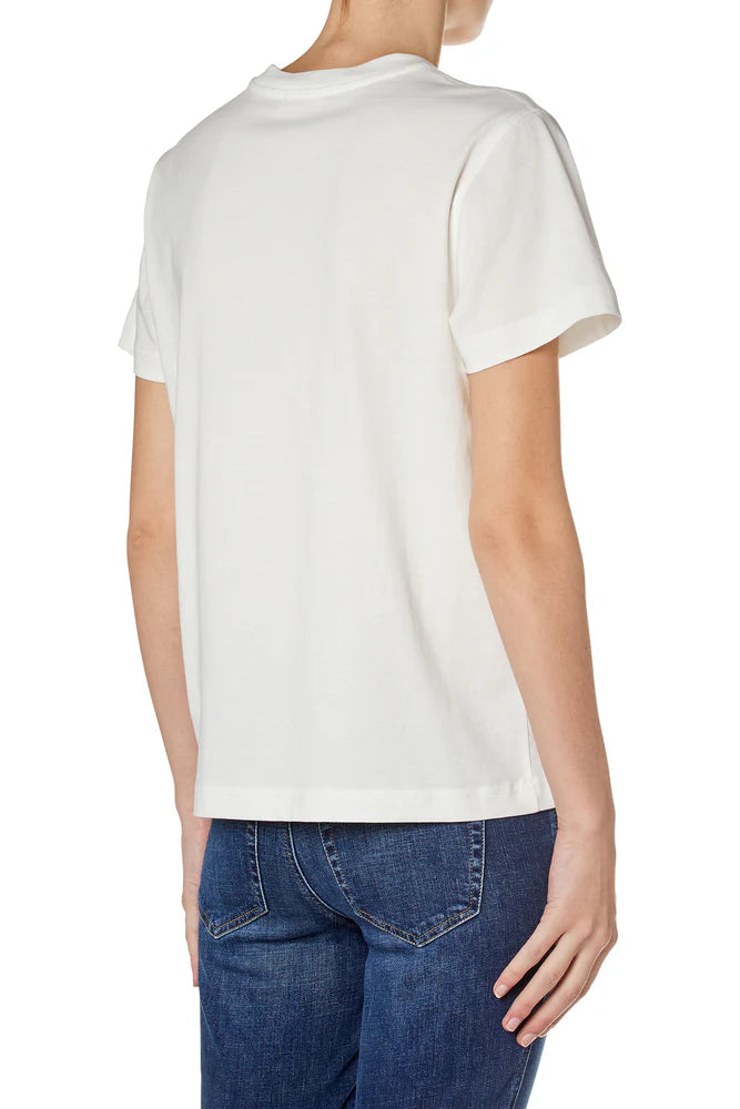 T-shirt with water-drop logo detail