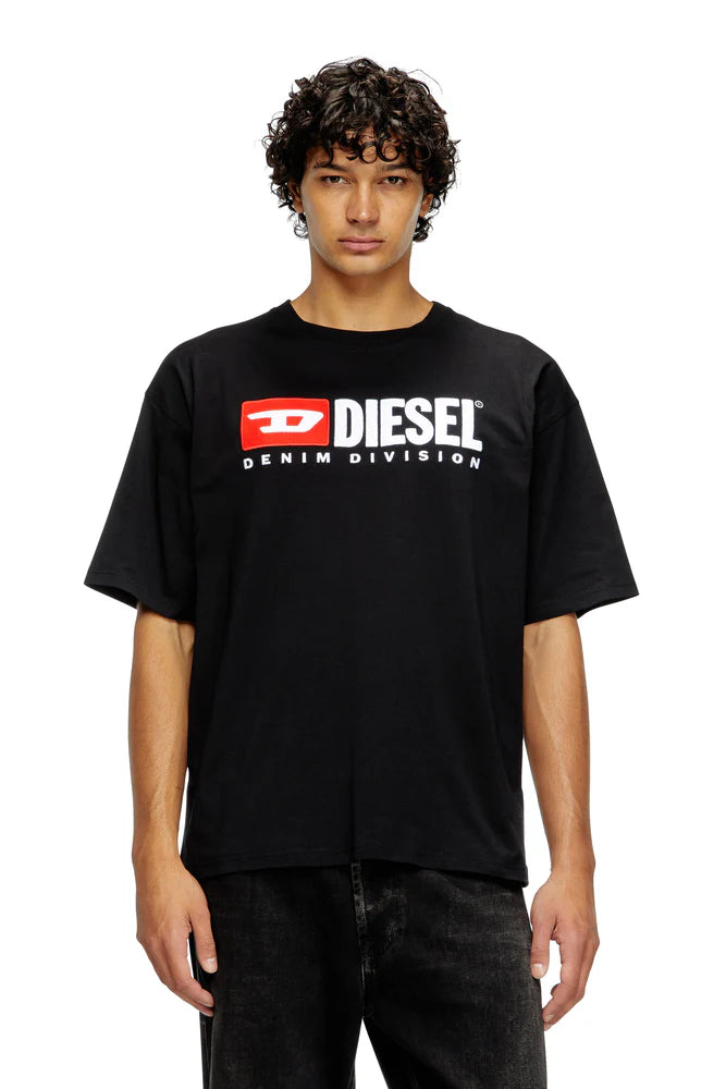 T-shirt with Diesel patch logo