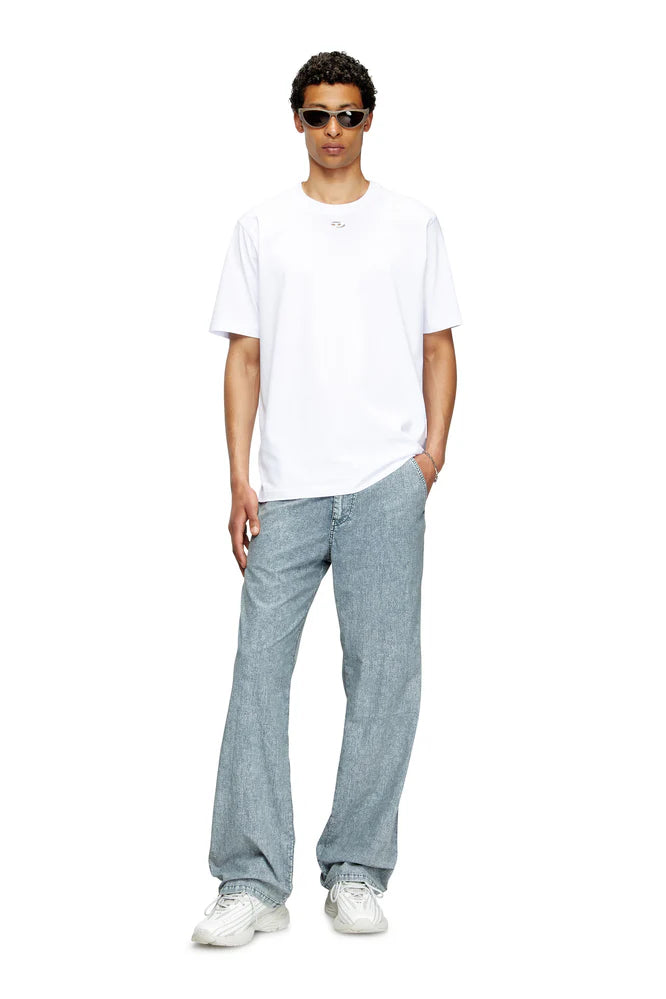 T-shirt with cut-out Oval D