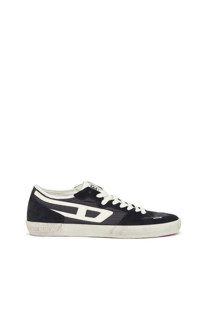 S-Leroji D-Sneakers in padded ripstop and suede