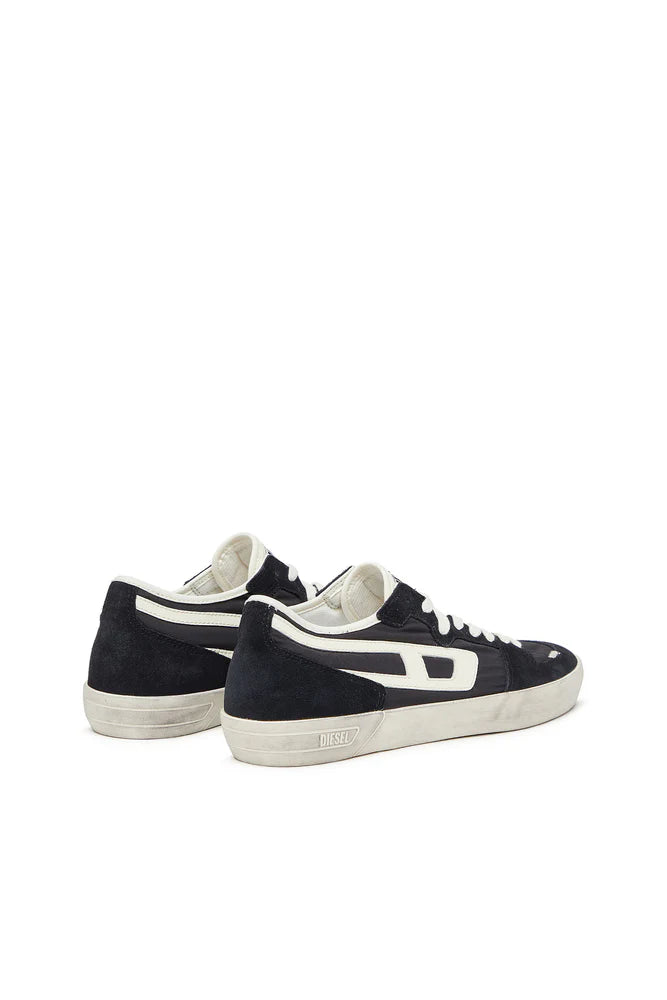 S-Leroji D-Sneakers in padded ripstop and suede