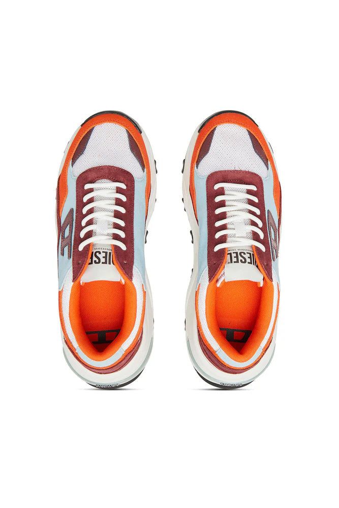 S-Savannah-Platform sneakers in suede and mesh