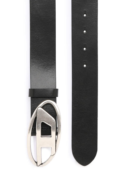 Leather Belt With D Buckle