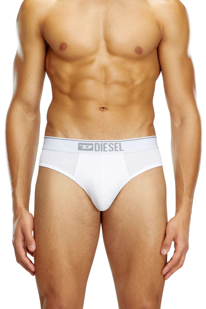 Three-pack of plain logo briefs