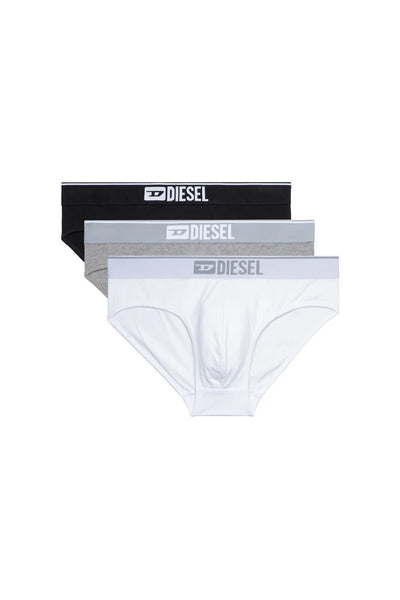 Three-pack of plain logo briefs