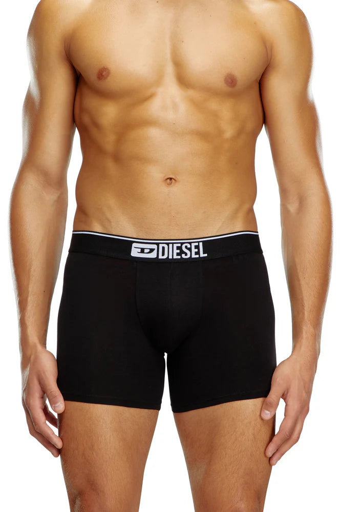 Three-pack of plain long boxer briefs